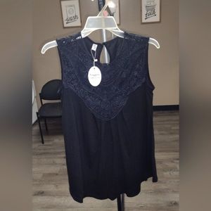 NWT Women's size Small Naggo black tank